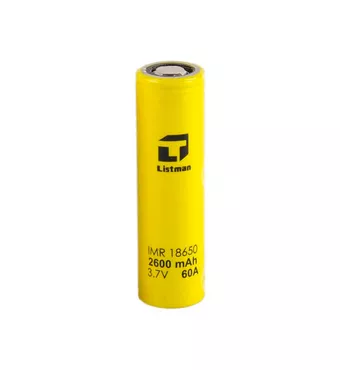 Listman IMR 18650 2600mAh Battery £13.89