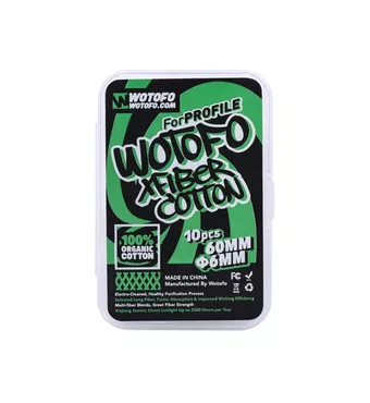 Wotofo Xfiber Cotton 6mm £3.6
