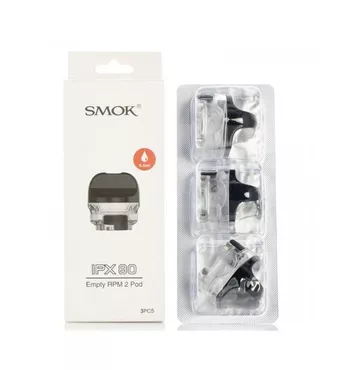 Smok IPX80 RPM Empty Pod Cartridge 5.5ml (3pcs/Pack) £6.2