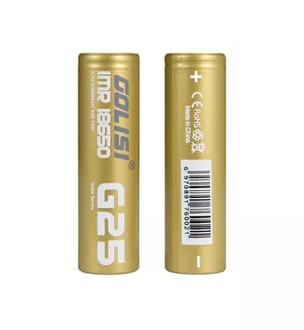 Golisi G25 IMR 18650 25A Battery £7.75