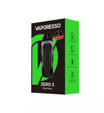 Vaporesso Zero 2 Pod System Kit 800mAh 3ml Limited Bundle £14.48