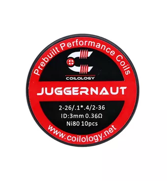10pcs Coilology Juggernaut Prebuilt Coil (26ga+36ga)*2+38ga*26ga £4.01