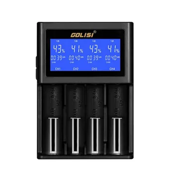 Golisi S4 2.0A Smart Charger With LCD Screen EU,US Plug £18.45