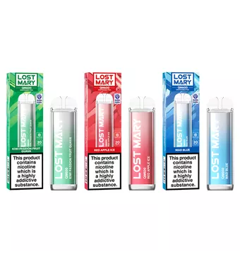 20mg ELF Bar Lost Mary QM600 Disposable Vape Device 600 Puffs £3.99