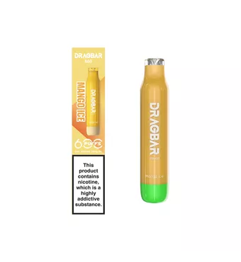 20mg Zovoo Dragbar 600 Disposable Vape Device 600 Puffs £2.87