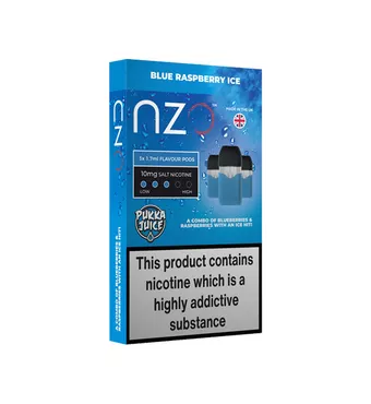 NZO 20mg Pukka Juice Salt Cartridges with Red Liquids Nic Salt (50VG/50PG) £11.06