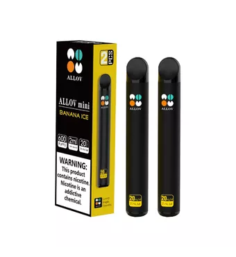 20mg Allov Mini Disposable Vape Device Twin Pack 1200 Puffs £6.39