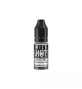 18mg Wick Addiction Wick Shot 10ml Nic salt (70VG-30PG) £1.65