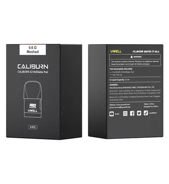 Uwell Caliburn G3 Pod Cartridge £9.44
