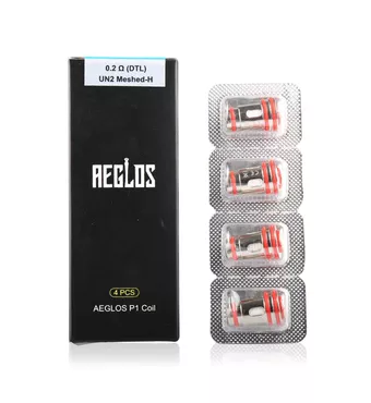 Uwell Replacement Coil For Aeglos Kit / Aeglos P1 Kit (4pcs/Pack) £8.13