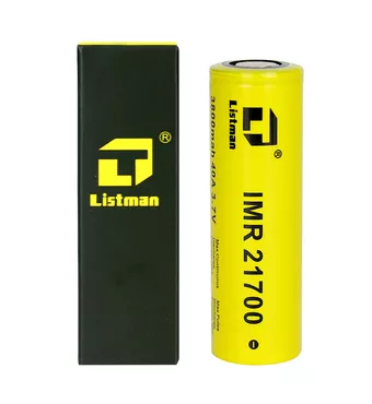 Listman 21700 3800mah 40A Battery £13.17