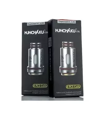 Uwell Replacement Coils (0.2ohm & 0.25ohm & 0.4ohm & 0.14ohm) For Nunchaku,Nunchaku 2 Tank Atomizer (4pcs/Pack) £8.79