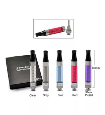 5pc KangerTech New E Smart 510 BCC (Bottom Coil Changeable) Clearomizer 1.2ml £6.99