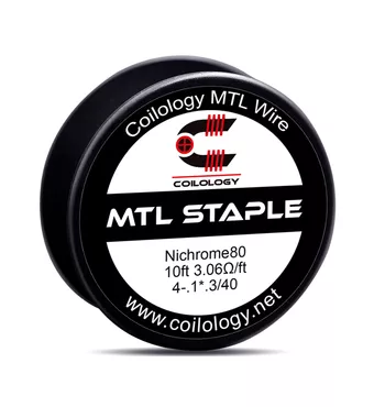 10ft Coilology MTL Staple Spool Wire £3.65