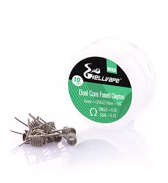 Hellvape Ni80 Dual Core Fused Clapton £2.93