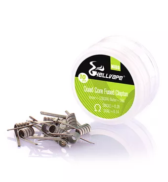 Hellvape Ni80 Quad Core Fused Clapton £3.76