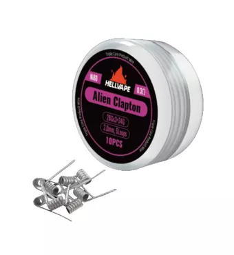 Hellvape Ni80 Triple Core Alien Clapton Prebuilt Wire £7.91