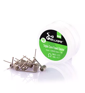 Hellvape Ni80 Triple Core Fused Clapton £3.13