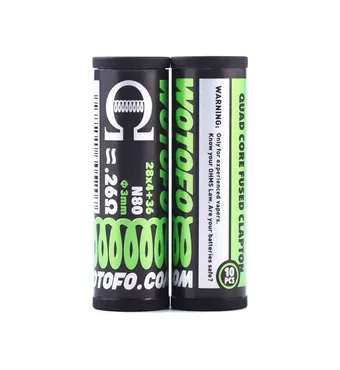 Wotofo Quad Core Fused Clapton Prebuilt Coils £4.41