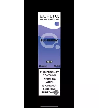Elf Bar ELFLIQ - Nic Salt - Blueberry £1.33