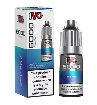 IVG 6000 - Nic Salt - Blue Frost £1.97