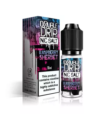 Double Drip - Nic Salt - Raspberry Sherbet £2.43