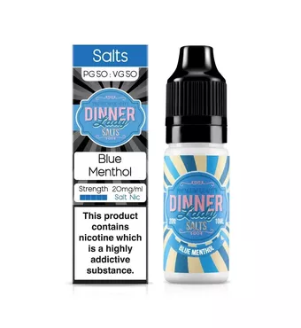 Dinner Lady - Nic Salt - Blue Menthol /Heisenlady £1.98