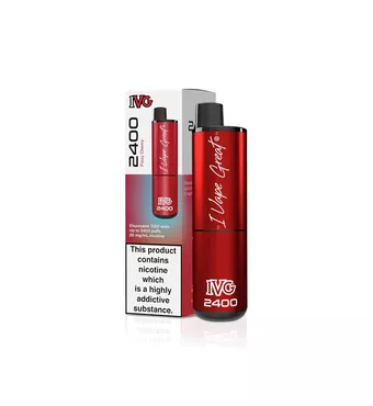 IVG 2400 Disposable Pod - Fizzy Cherry £9.34