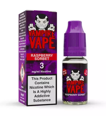 Vampire Vape - 10ml - Raspberry Sorbet £1.97