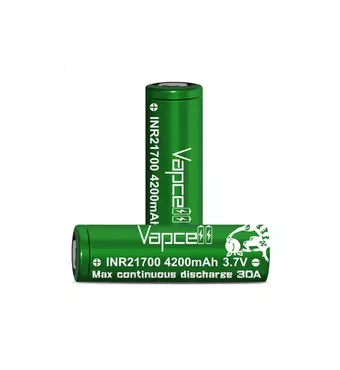 Vapcell 4200mAh INR 21700 Battery £6.27