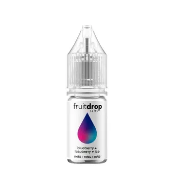 Drop E-liquid - Blueberry + Raspberry + Ice Nic Salt £2.27