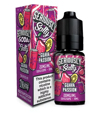 Doozy Vape - Seriously Soda Salts - Guava Passion £1.81