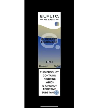 Elf Bar ELFLIQ - Nic Salt - Blue Razz Lemonade £1.33