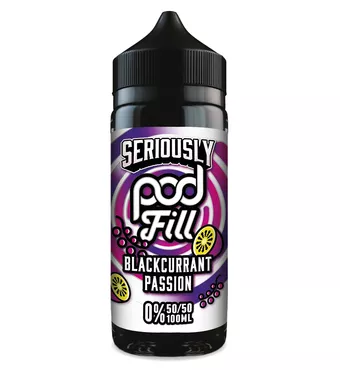 Doozy Vape - Seriously Pod Fill - 100ml - Blackcurrant Passion £5.67