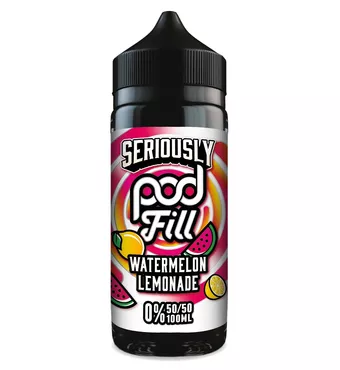 Doozy Vape - Seriously Pod Fill - 100ml - Watermelon Lemonade £5.67