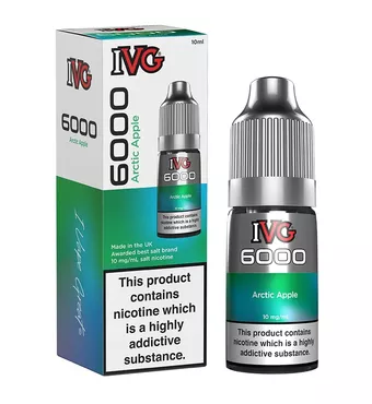 IVG 6000 - Nic Salt - Arctic Apple £1.97