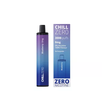 Chill ZERO 3000 Disposable Pod - Blueberry £6.46