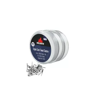 Hellvape Ni80 Triple Core Fused Clapton Prebuilt Wire £3.56