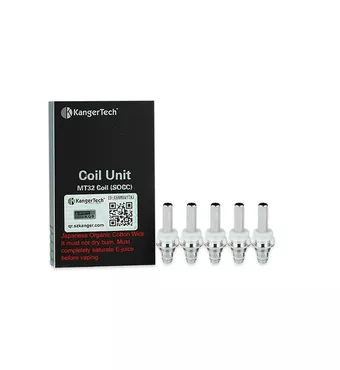 KangerTech SOCC (Organic Cotton Coil) For KangerTech EVOD & Protank 2 & Mini Protank 2 & Unitank & Mini Unitank (5pcs/pack) £3.84