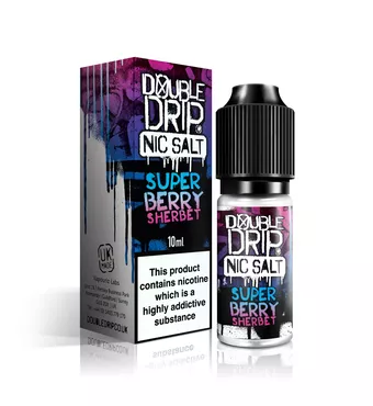 Double Drip - Nic Salt - Super Berry Sherbet £2.8