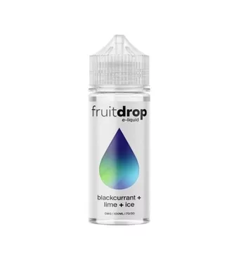 Drop E-liquid - 100ml - Blackcurrant + Lime + Ice £8.26