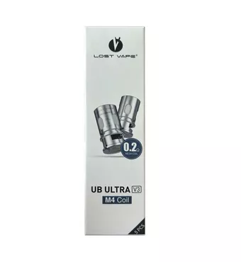 Lost Vape UB Ultra V3 Replacement Coil For Centaurus Q80 Kit / UB Ultra Empty Catridge (5pcs/pack) £9.58