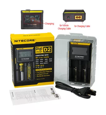 Nitecore Digicharger D2 (Euro Plug) £14.55