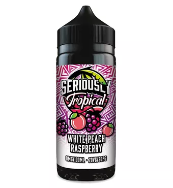 Doozy Vape - Seriously Tropical - 100ml - White Peach Raspberry £5.3