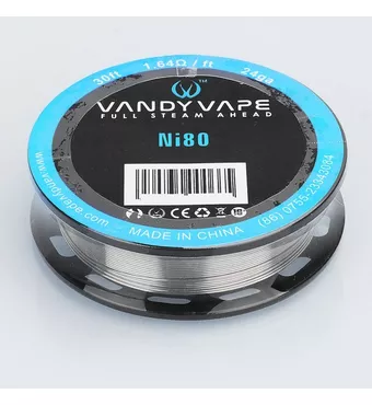 Vandy Vape Pure Nickel Ni80 24GA Wire £0.01