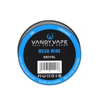 Vandy Vape Mesh Wire SS316L 150mesh £3.88