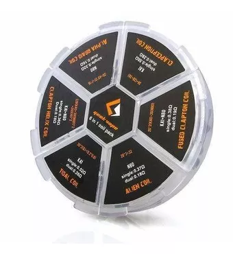 GeekVape 6 in 1 Coil Pack 20pcs/pack £11.04