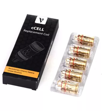 5pcs Vaporesso cCELL Replacement Coil 0.6ohm £0.01