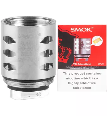 Smok TFV12 Prince Replacement Coil 3pcs - V12 Prince Dual Mesh 0.2ohm £9.55