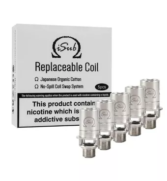 5pcs Innokin Replacement iSub Coil 0.2ohm £9.44